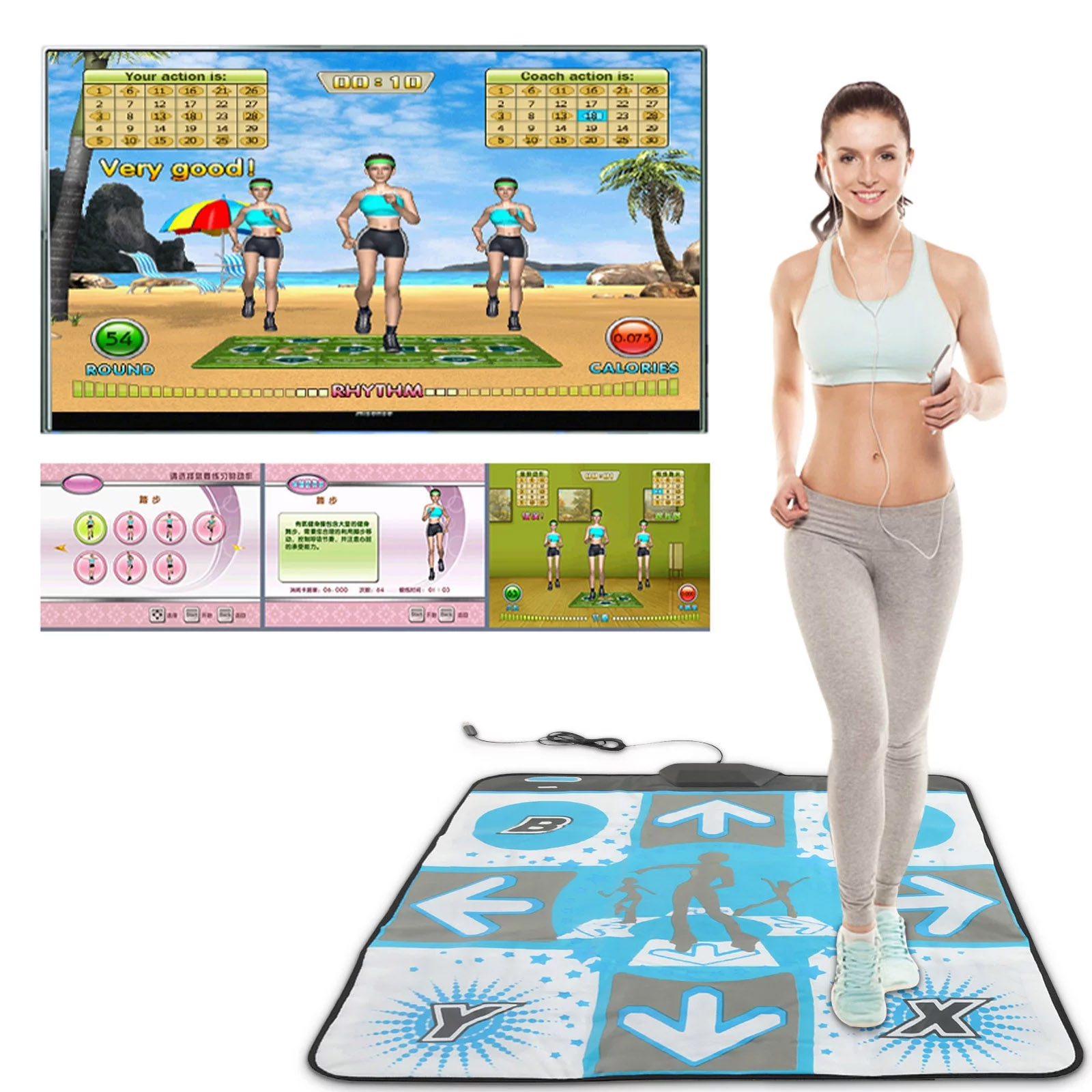 Party Games Nintendo - Antislip Party Single Dancing Pad Dansmat