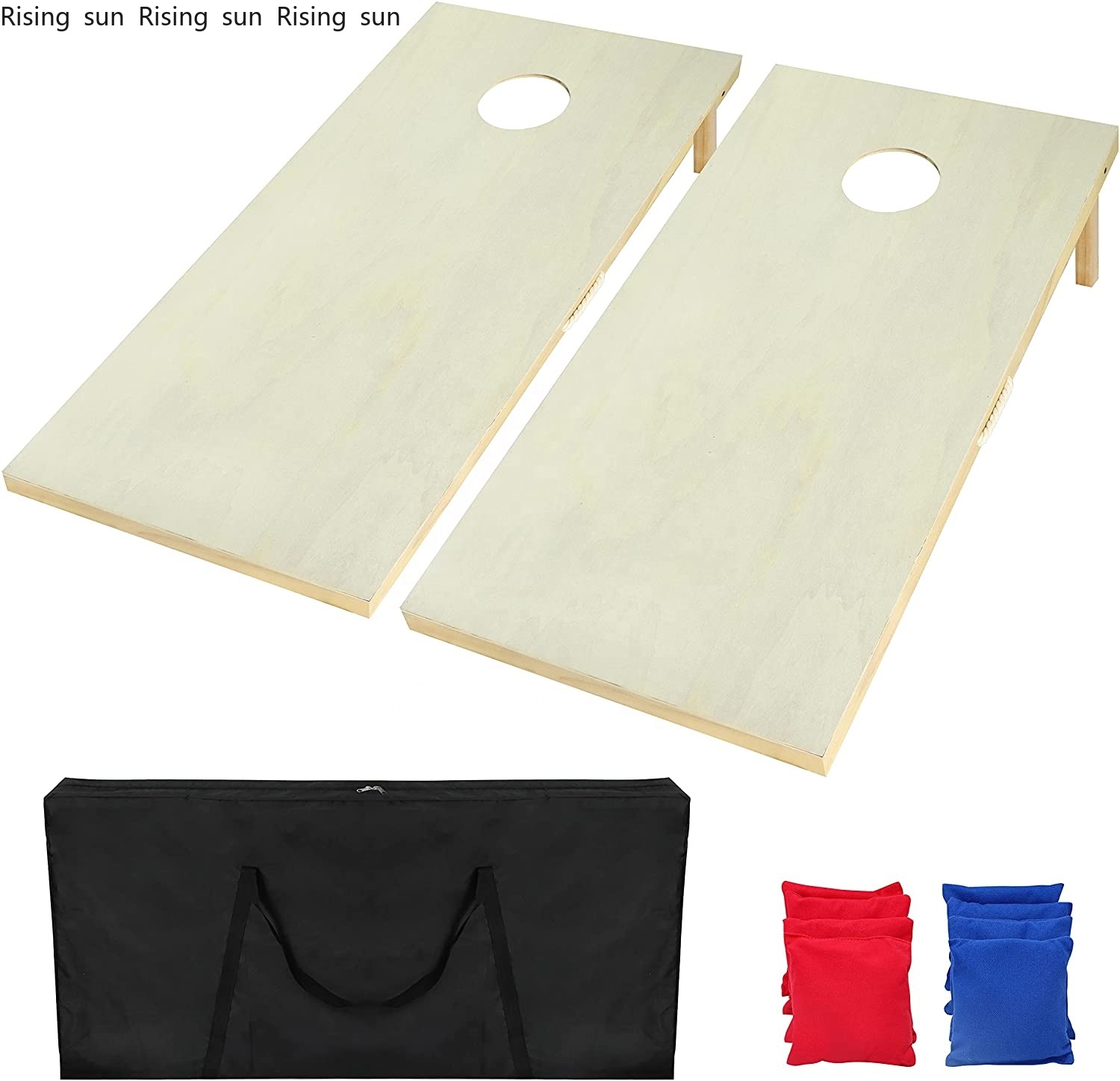 Cornhole Board Set - Massief houten premium Cornhole-spelbord inclusief een
