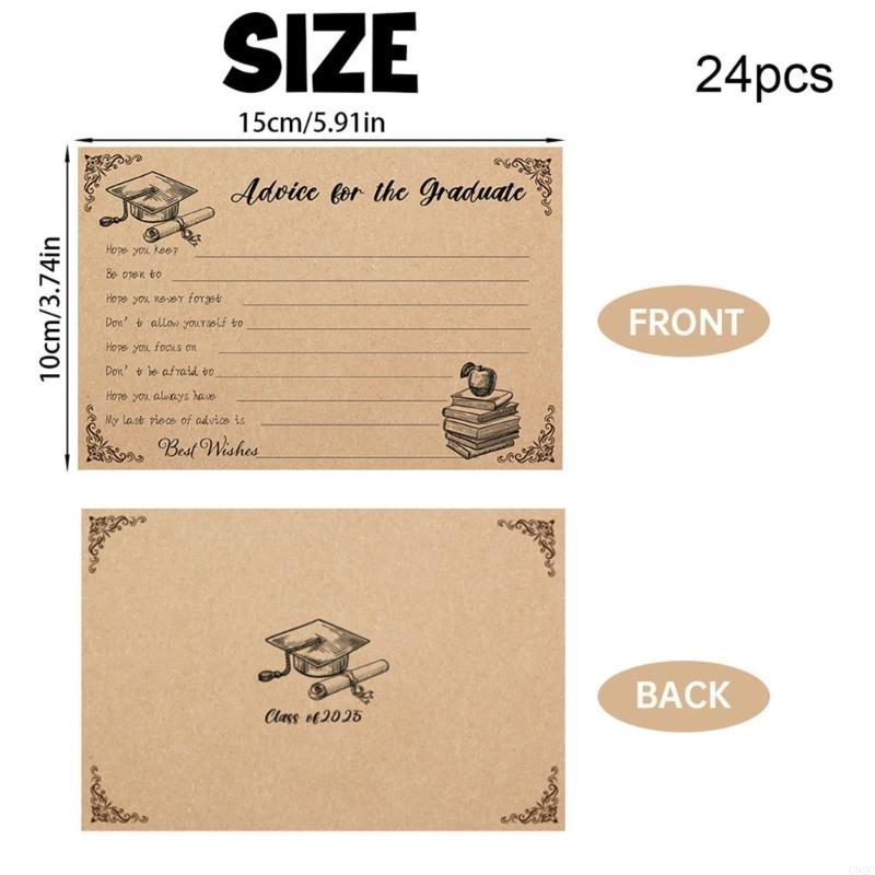 Party Games College - G92C 24 -st uit graderingsadviescards 6x4inch