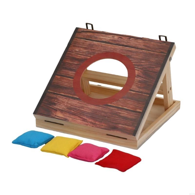 Cornhole Board Set - Draagbare Cornholes-set met 4 zitzakken voor
