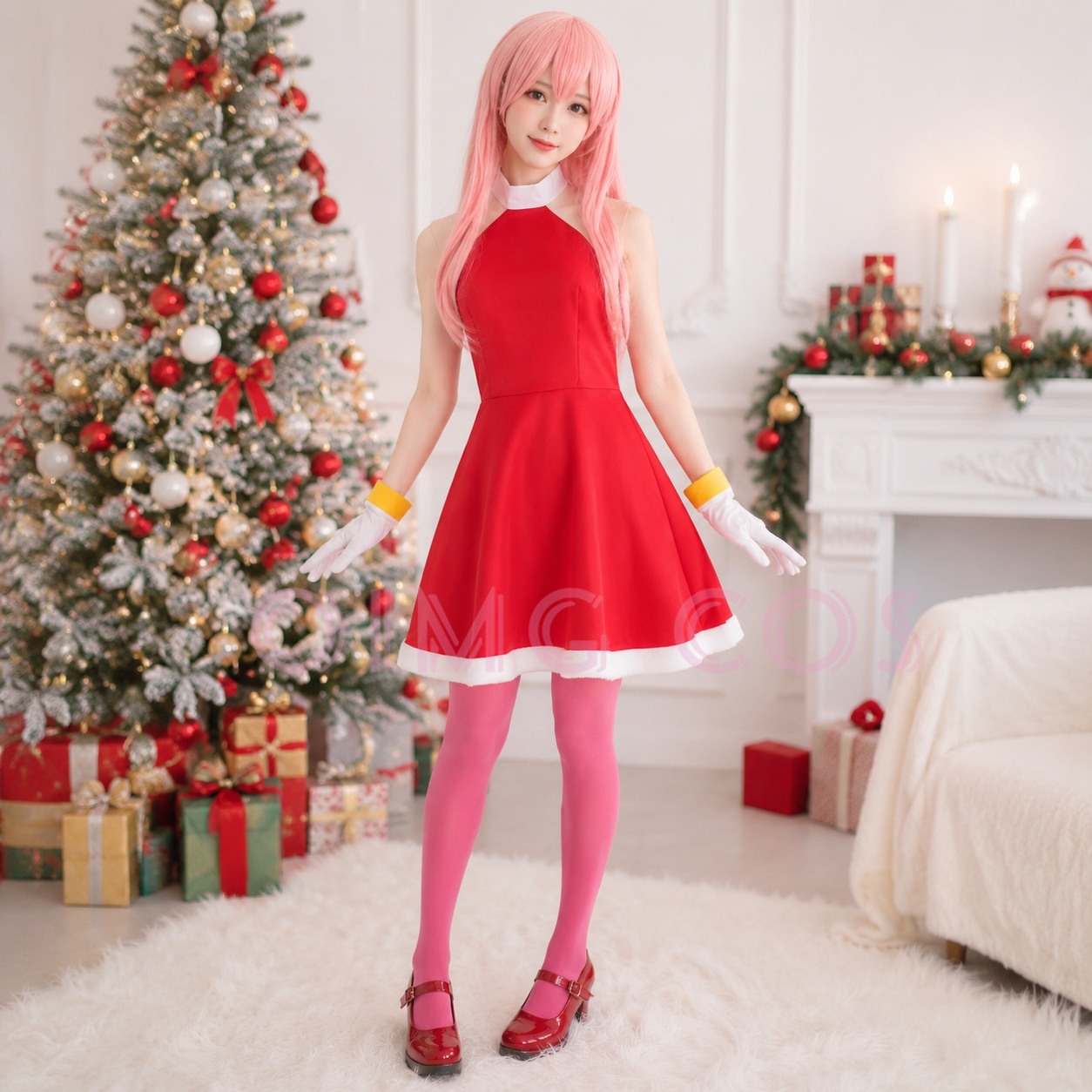 Party Games Young Adults - Amy Rose Cosplay Kostuum Volwassen Carnaval