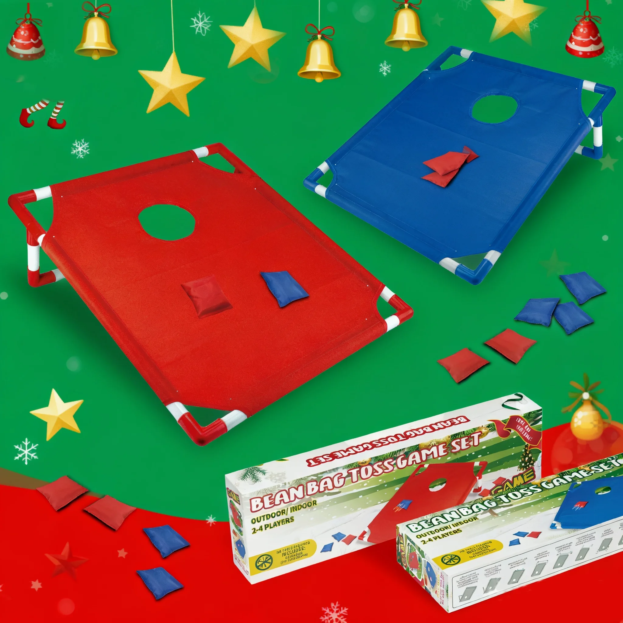 Cornhole Board Set - Draagbare Cornhole-spelset met 1 duurzaam bord