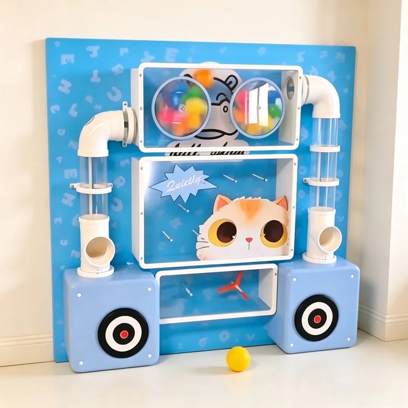 Party Games Easy Kids - 4ft Wandgemonteerd Interactief Wandspel voor Kinderen,