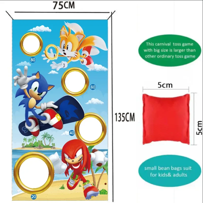 Cornhole Board Set - Game Sonics Themafeest Cornhole Set Bean