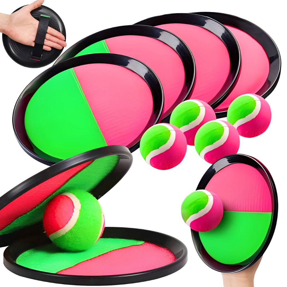Catch Ball Velcro - 1 Set S/L Gooi- en vangbalspelset