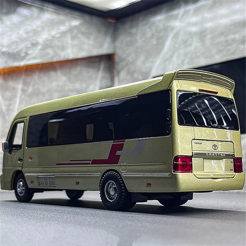 Party Games Bus - 1:32 Coaster Alloy Bus Auto Diecast