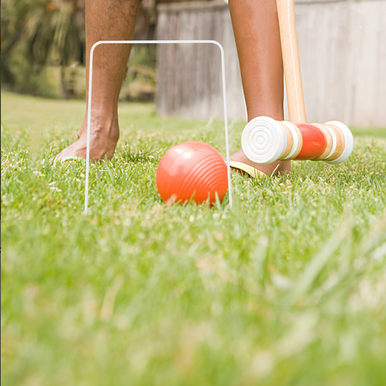 Croquet Set Lawn - 9-delige metalen croquetringen, ijzeren vervangingsset voor