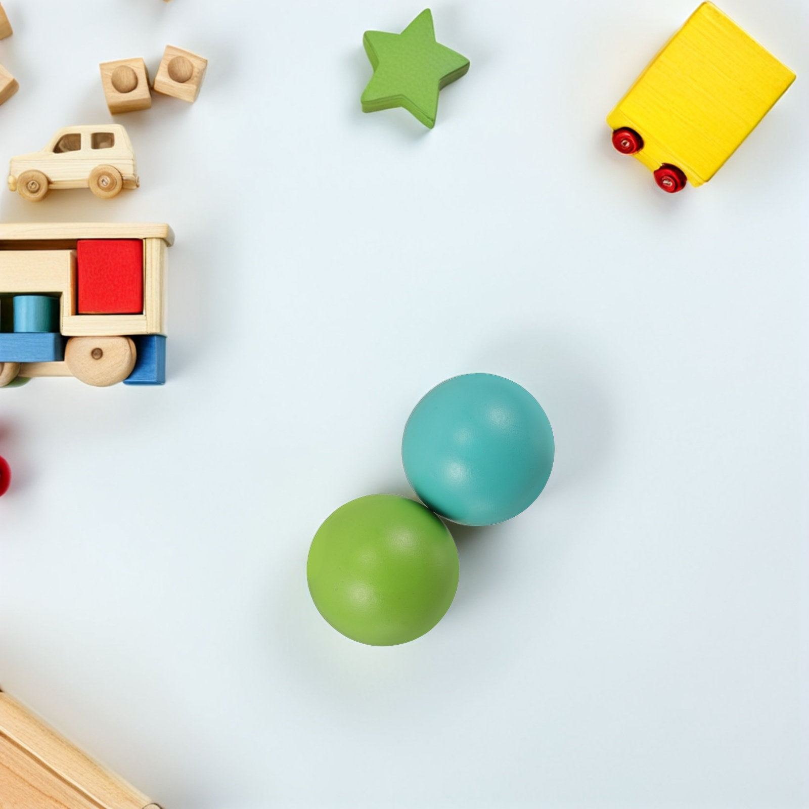 2-delige houten croquetballen, - Croquet Set Lawn recensie en prijs