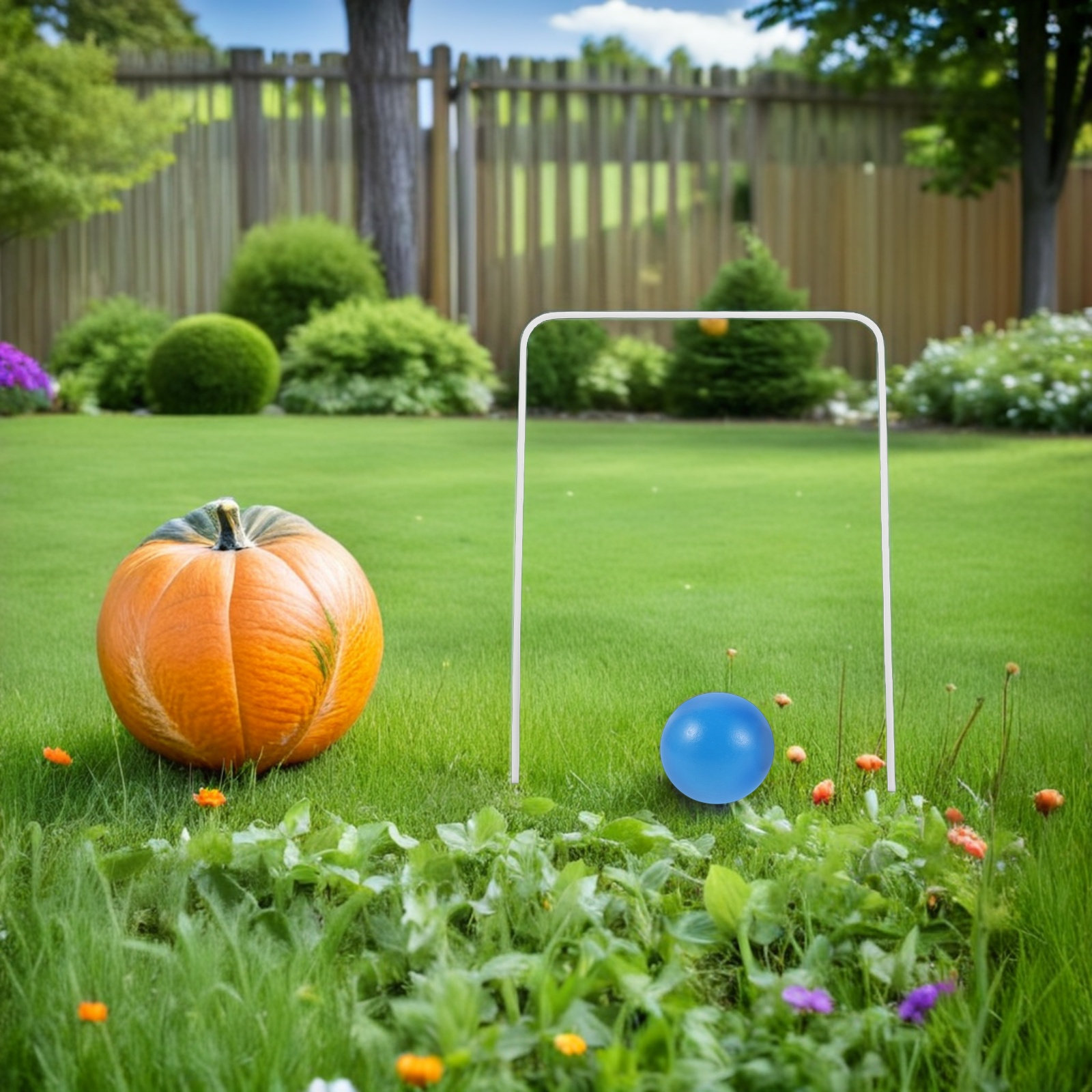 1 Set Croquet Wickets en Houte - Croquet Set Lawn recensie en prijs