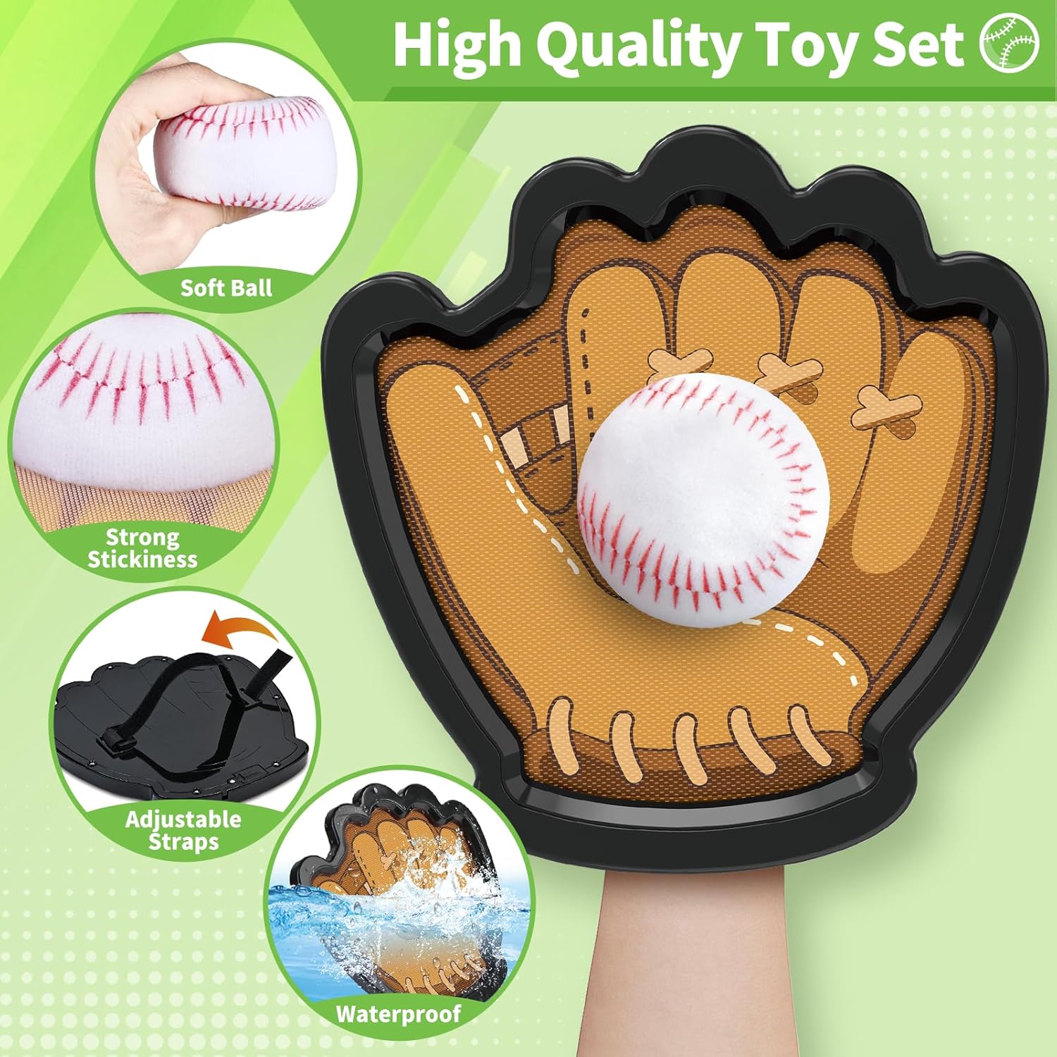 Draagbare gooi- en vangspelset - Catch Ball Velcro recensie en prijs
