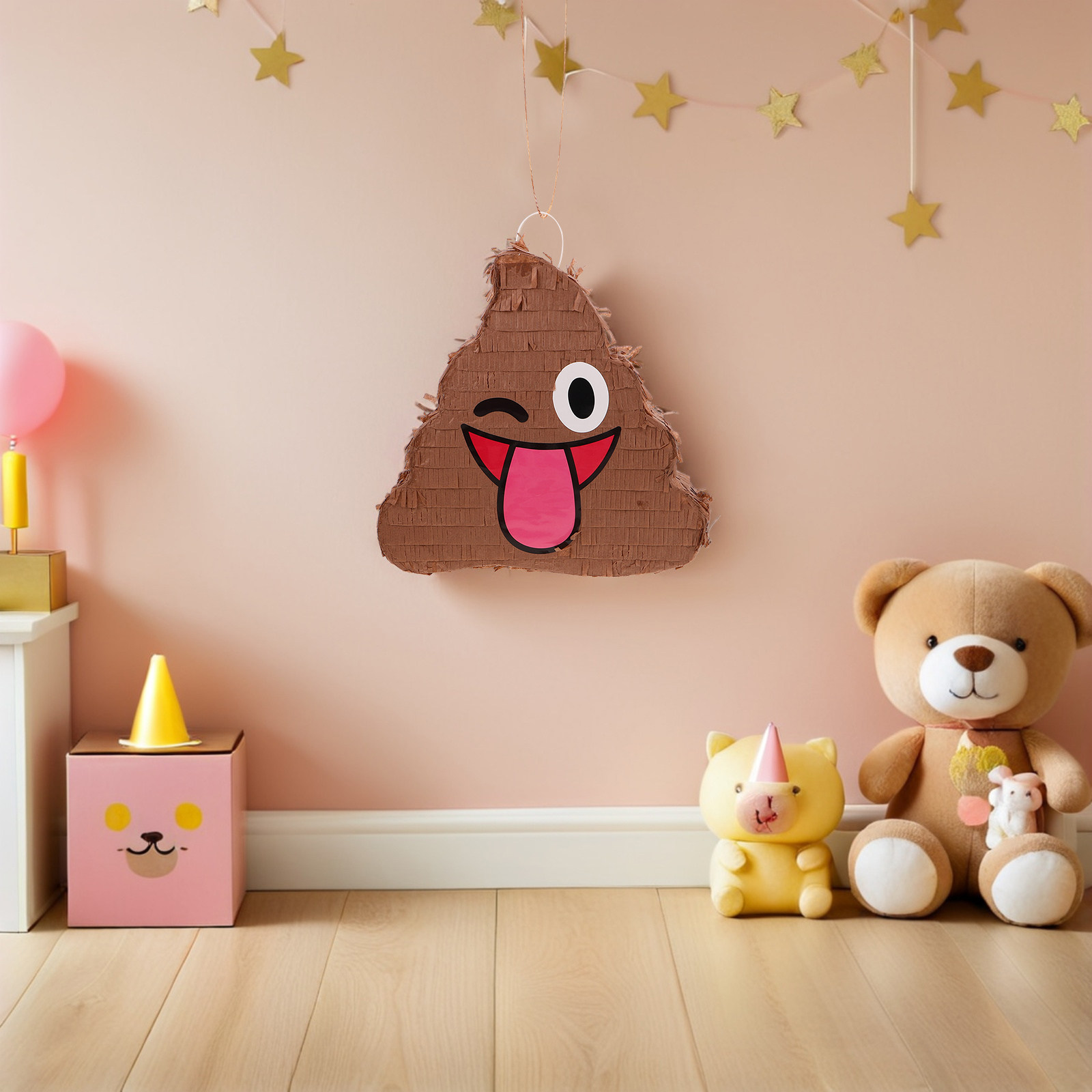 1 set grappige poep-pinyata vo - Party Games Easy Kids recensie en prijs