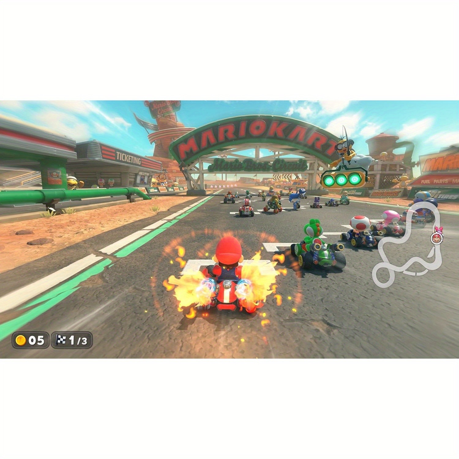 Mario Kart World fysieke video - Party Games Switch 2 recensie en prijs