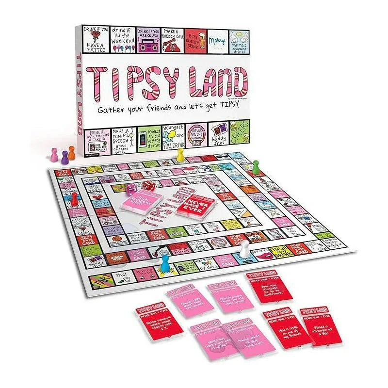 Feestcadeau van Tipsy Land Par - Party Games Graduation Ideas recensie en prijs