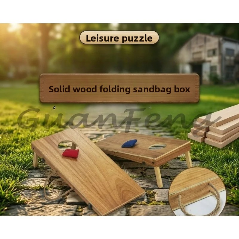 Houten opvouwbare cornhole set - Cornhole Board Set recensie en prijs