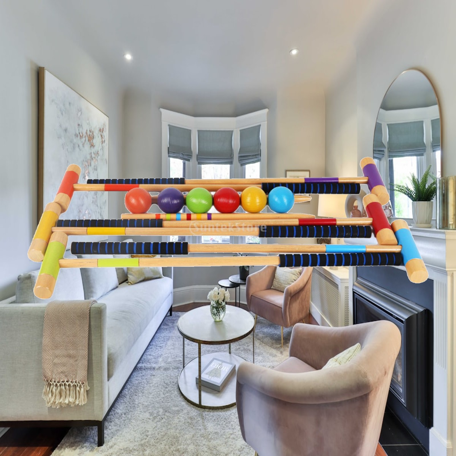 6-delige croquetset voor zes s - Croquet Set Lawn recensie en prijs