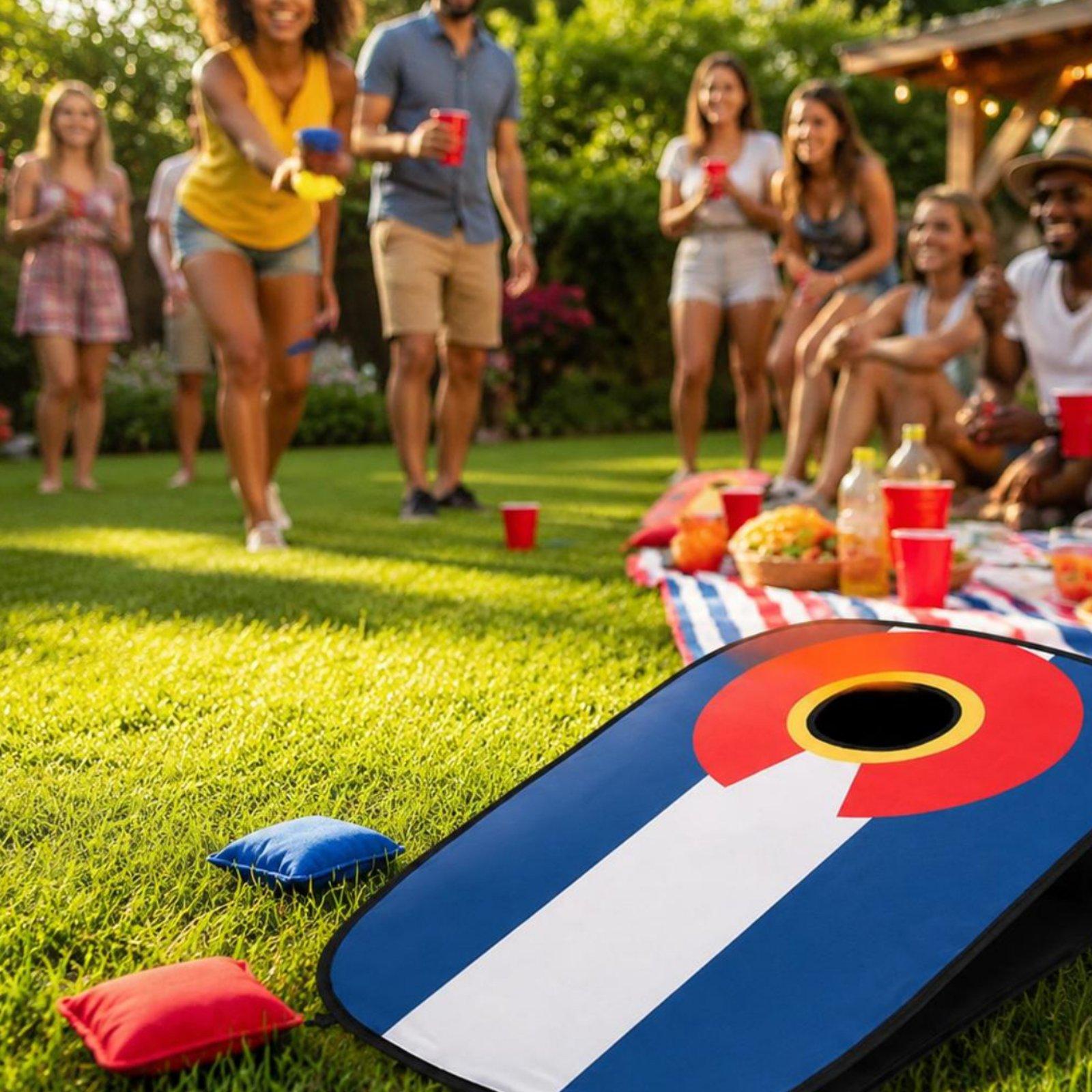 Cornhole-set voor binnen en bu - Cornhole Board Set recensie en prijs