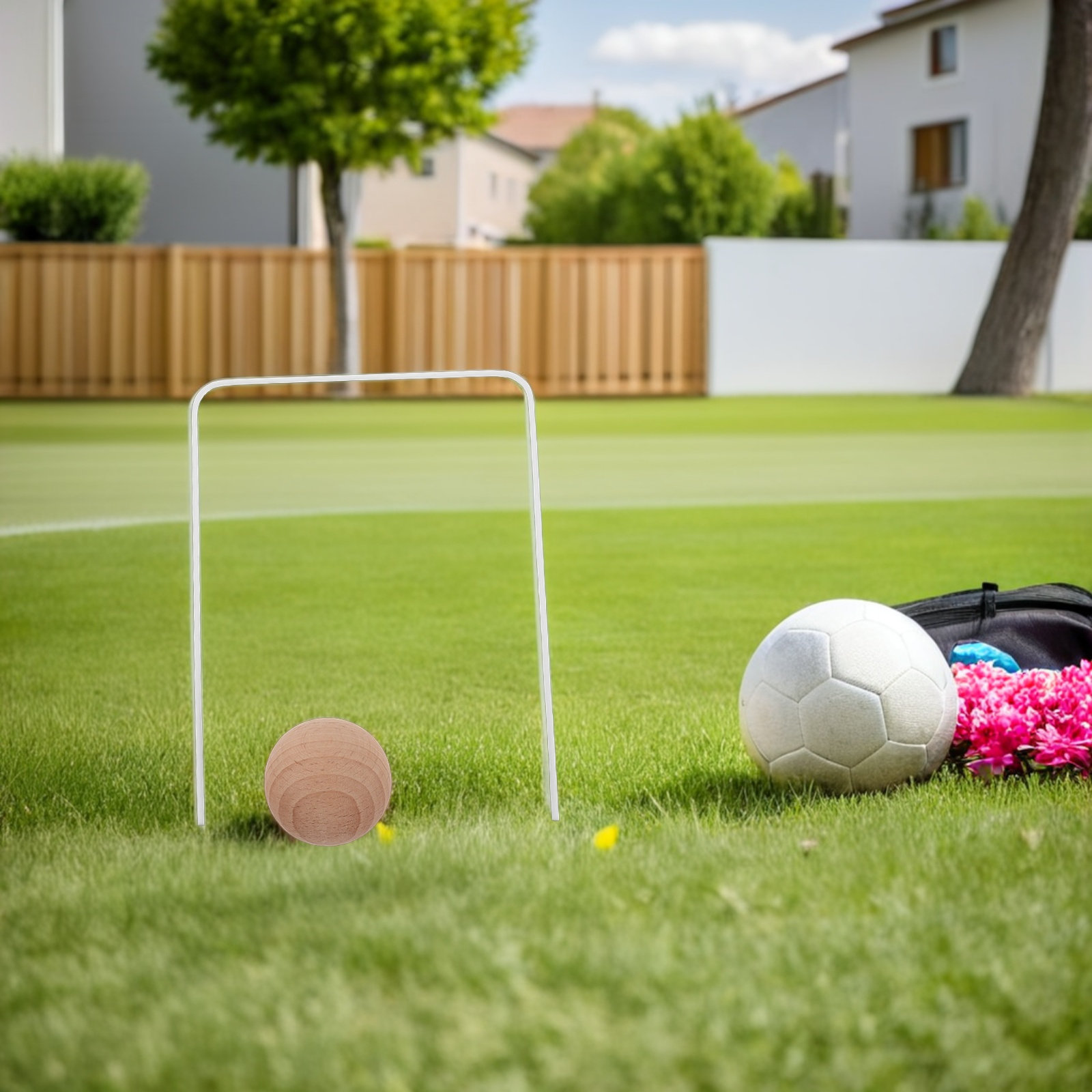 1 Set Croquet Spelset Premium  - Croquet Set Lawn recensie en prijs