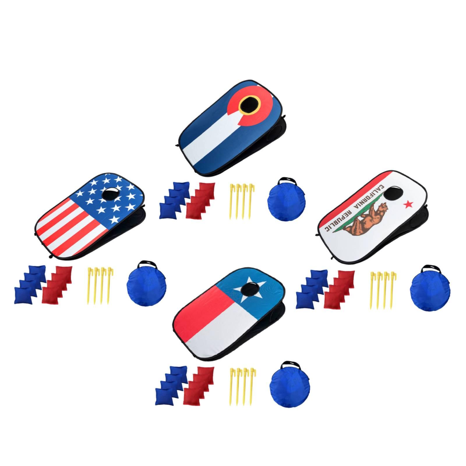 Draagbare Cornhole-set met bon - Cornhole Board Set recensie en prijs