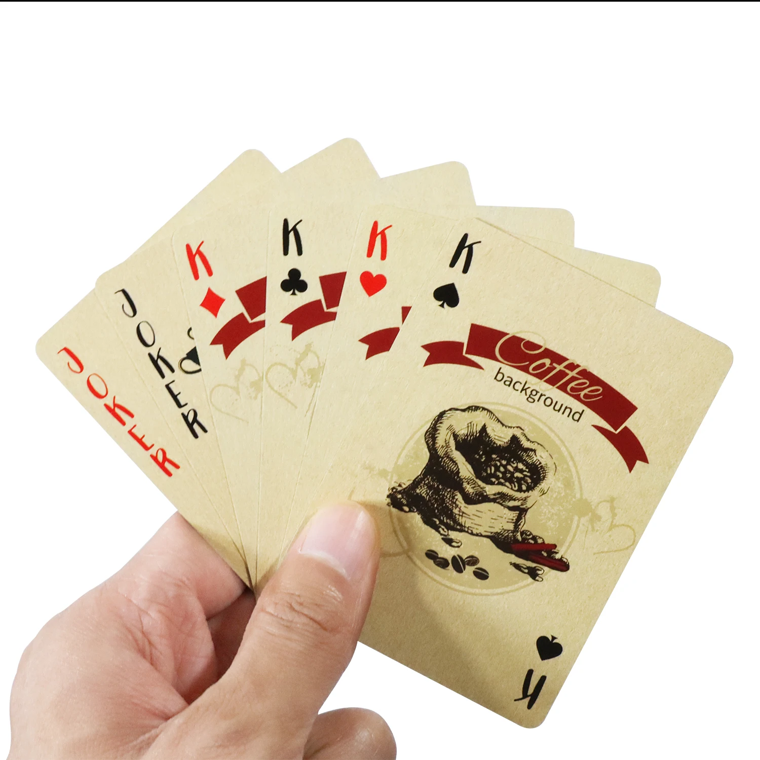 Koffiepapier speelkaarten Vint - Book Party Games recensie en prijs