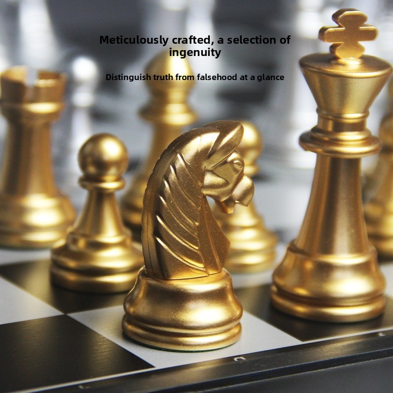 Magnetisch Goud Zilver Schaaks - Book Party Games recensie en prijs