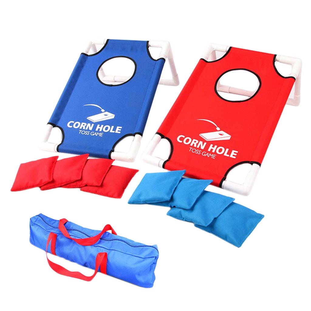 Draagbare Cornhole-spelset, op - Cornhole Board Set recensie en prijs