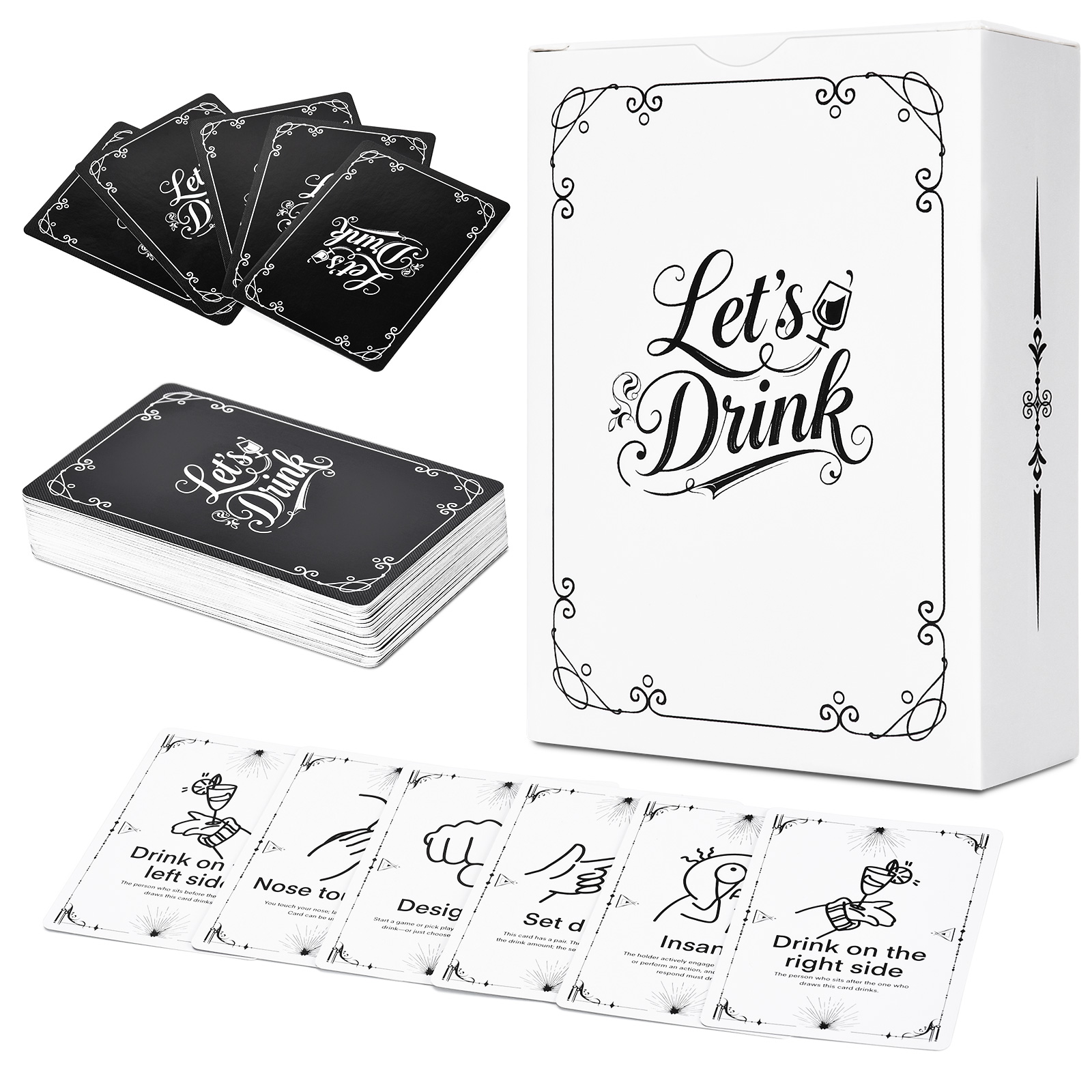 Drinkspelkaarten voor volwasse - Party Games College recensie en prijs