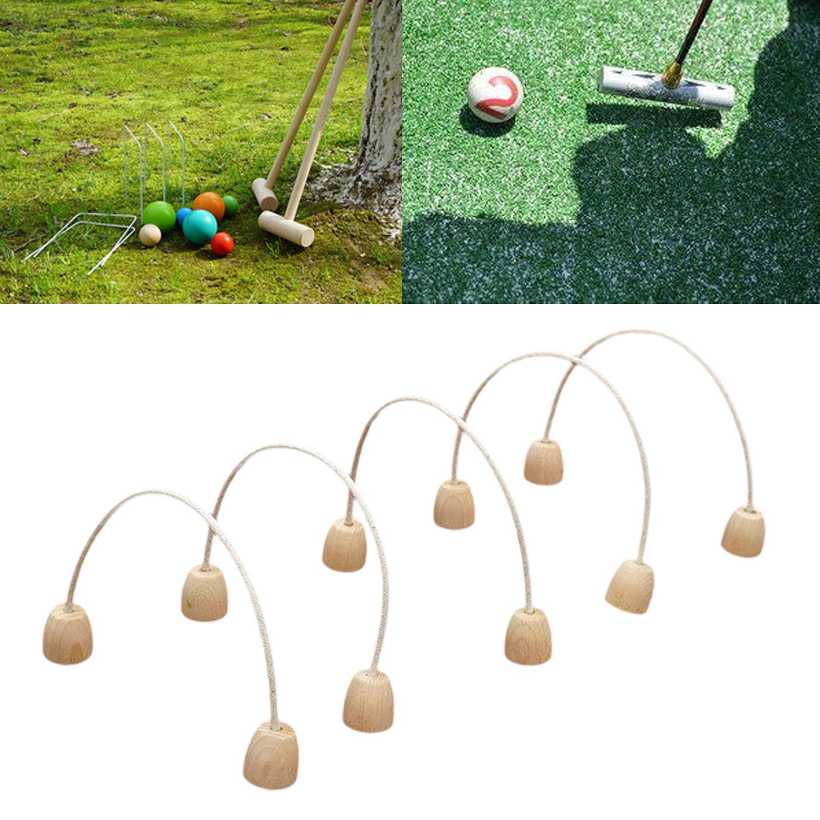 Houten croquet-hoepels, outdoo - Croquet Set Lawn recensie en prijs